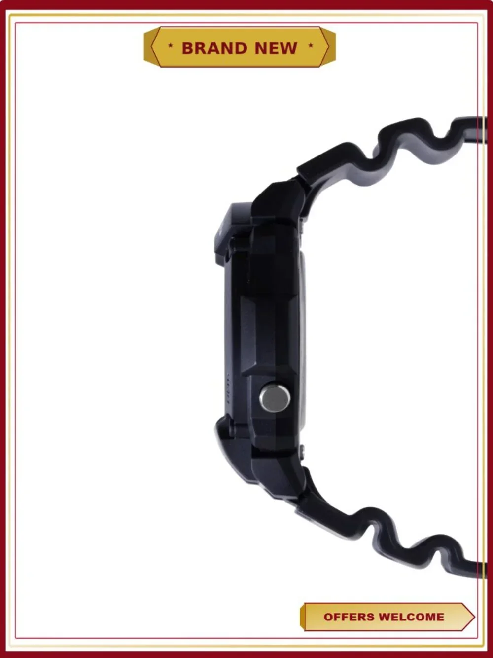 Mens HD Digital Sports Watch, Black (Condition: New)